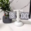 ساعت ورقه ای فلیپ Flip Clock مدل طوسی
