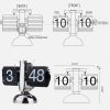 ساعت رومیزی مدل ورقه ای Flip Clock