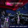 شارژر فندکی خودرو W&O مدل Starlight پنج کاره