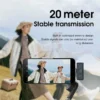 میکروفون یقه ای SX21 دو کاربره - مناسب تایپ سی و آیفون