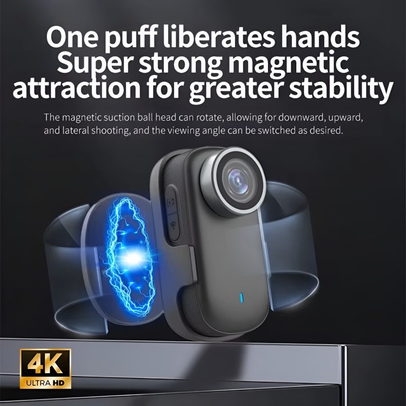 دوربین اکشن 4K مغناطیسی ضدآب بانمایشگر مدل M11